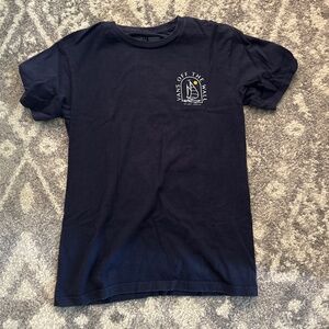 Vans “Off the Wall” Sailboat Graphic Tee - Navy